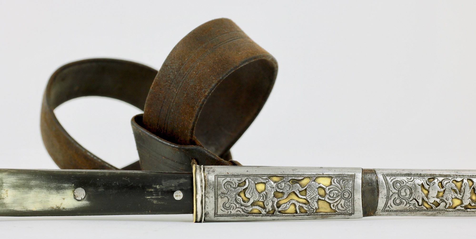 An antique Mongolian knife