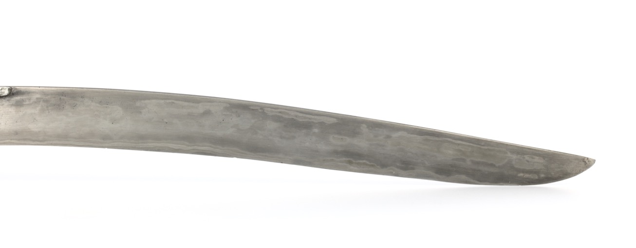 An Ottoman bichaq knife with silver repousse scabbard of the 19th century. wwww.mandarinmansion.com