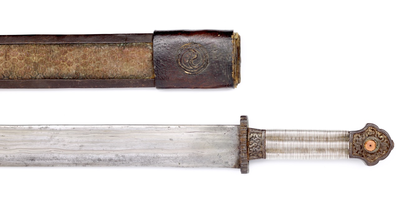 A very good Tibetan sword called dpa'dam