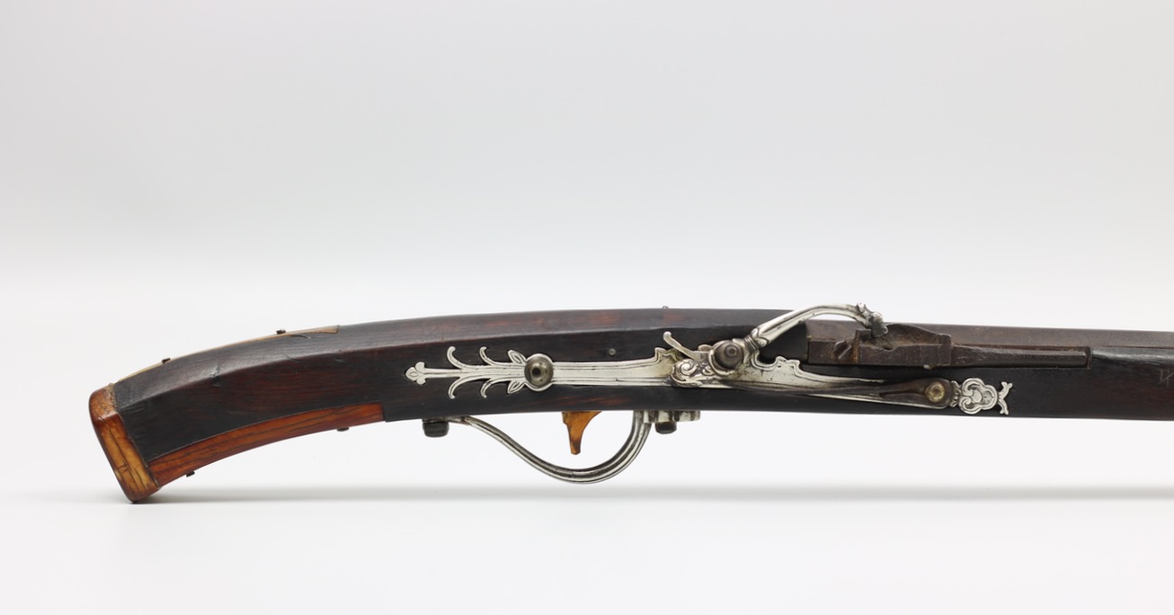 Lock of a Vietnamese matchlock musket.
