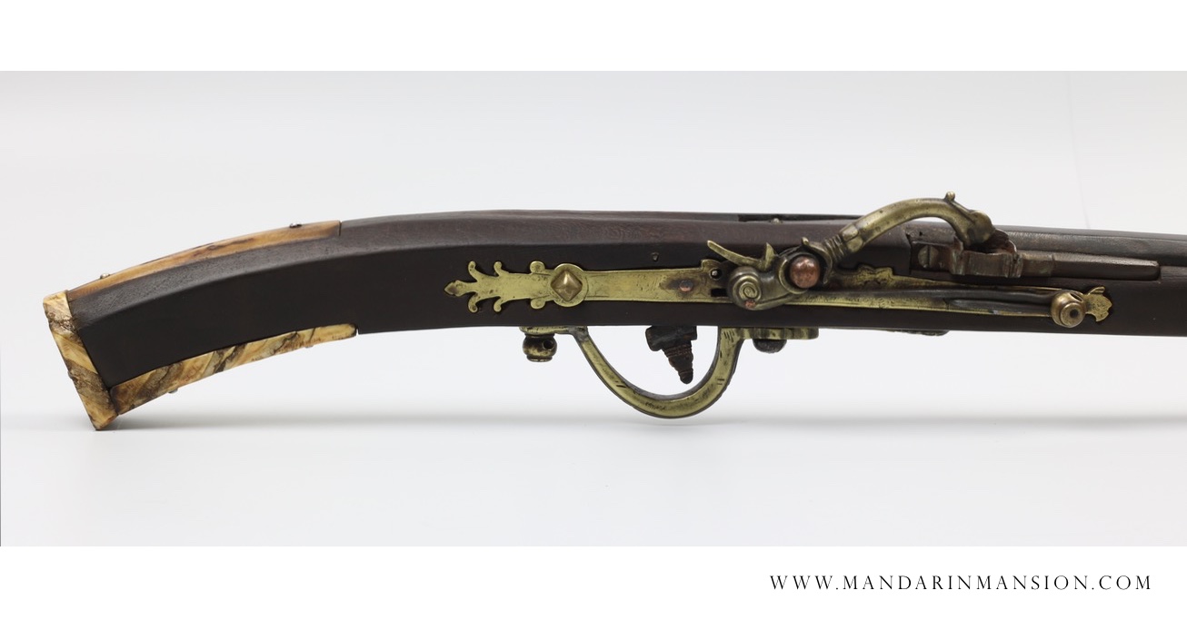 A rare Vietnamese matchlock musket.